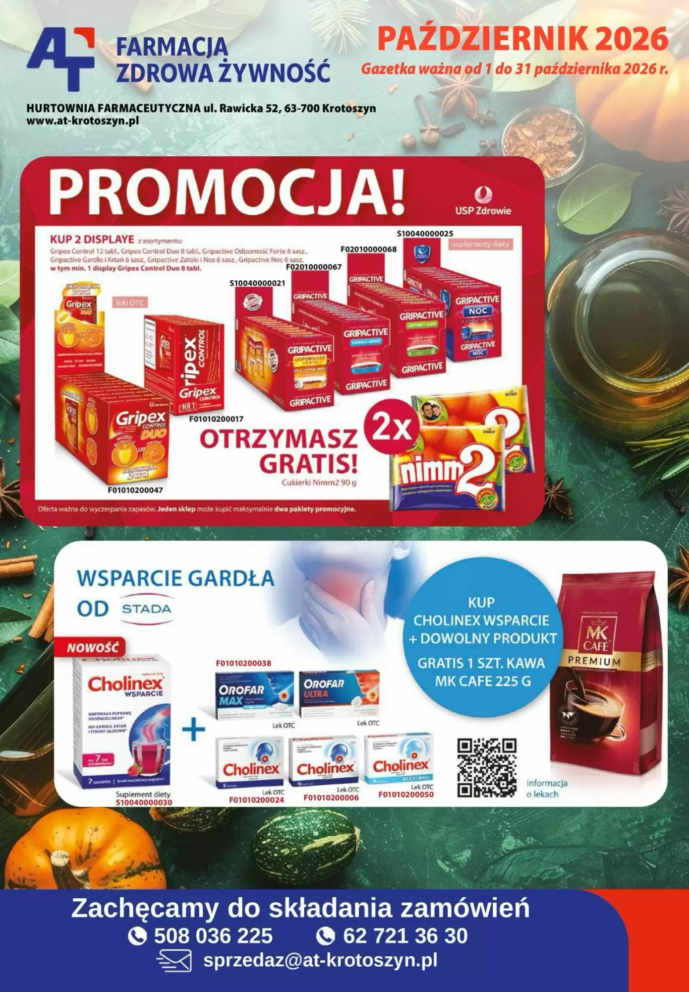 Gazetka promocyjna AT  ważna od 01.10.2026 - Strona 1.