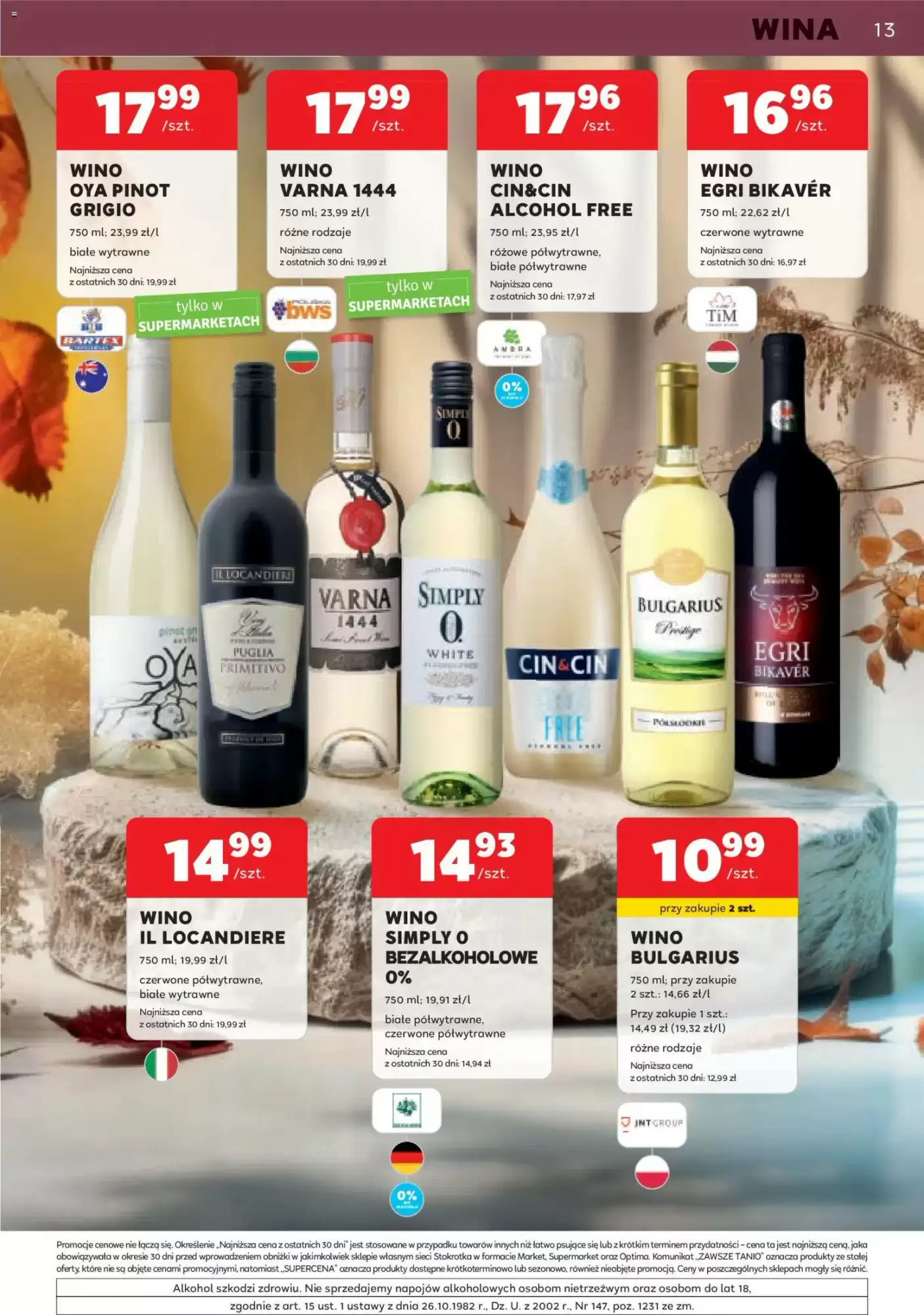 Gazetka promocyjna Stokrotka  ważna od 01.10.2026 - Strona 13.