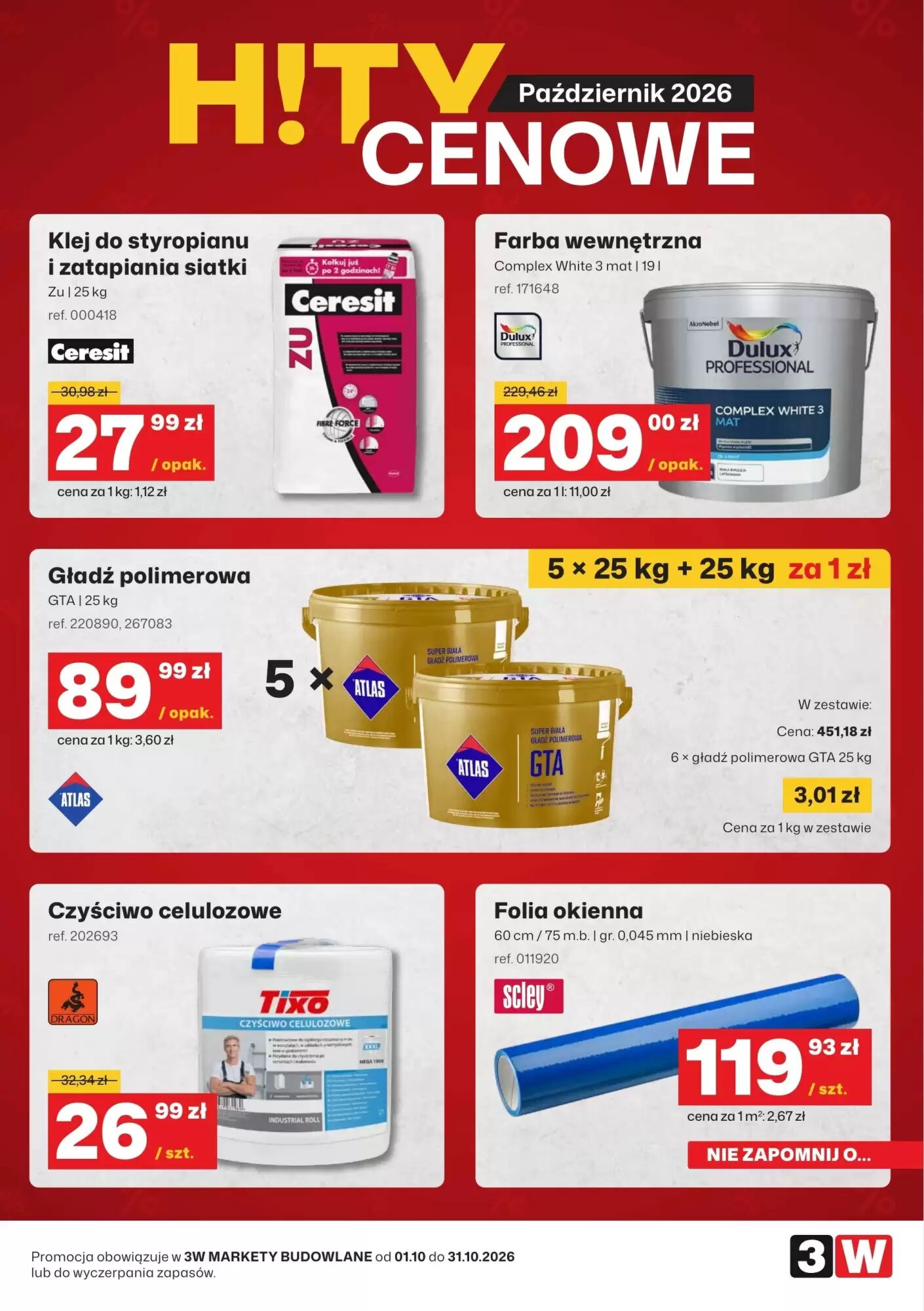 Gazetka promocyjna 3W ważna od 01.10.2026 - Strona 1.
