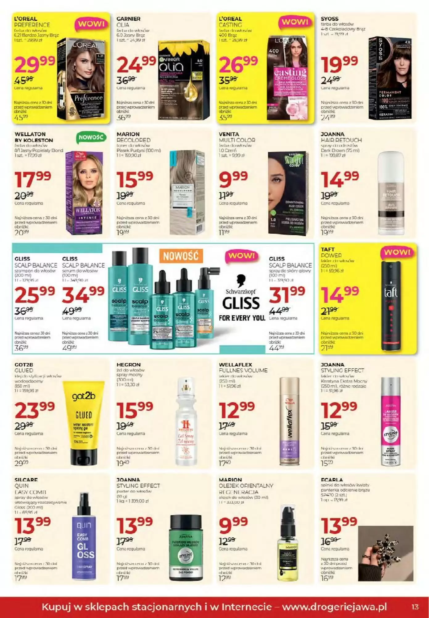 Gazetka promocyjna Jawa Drogerie  ważna od 02.10.2026 - Strona 13.