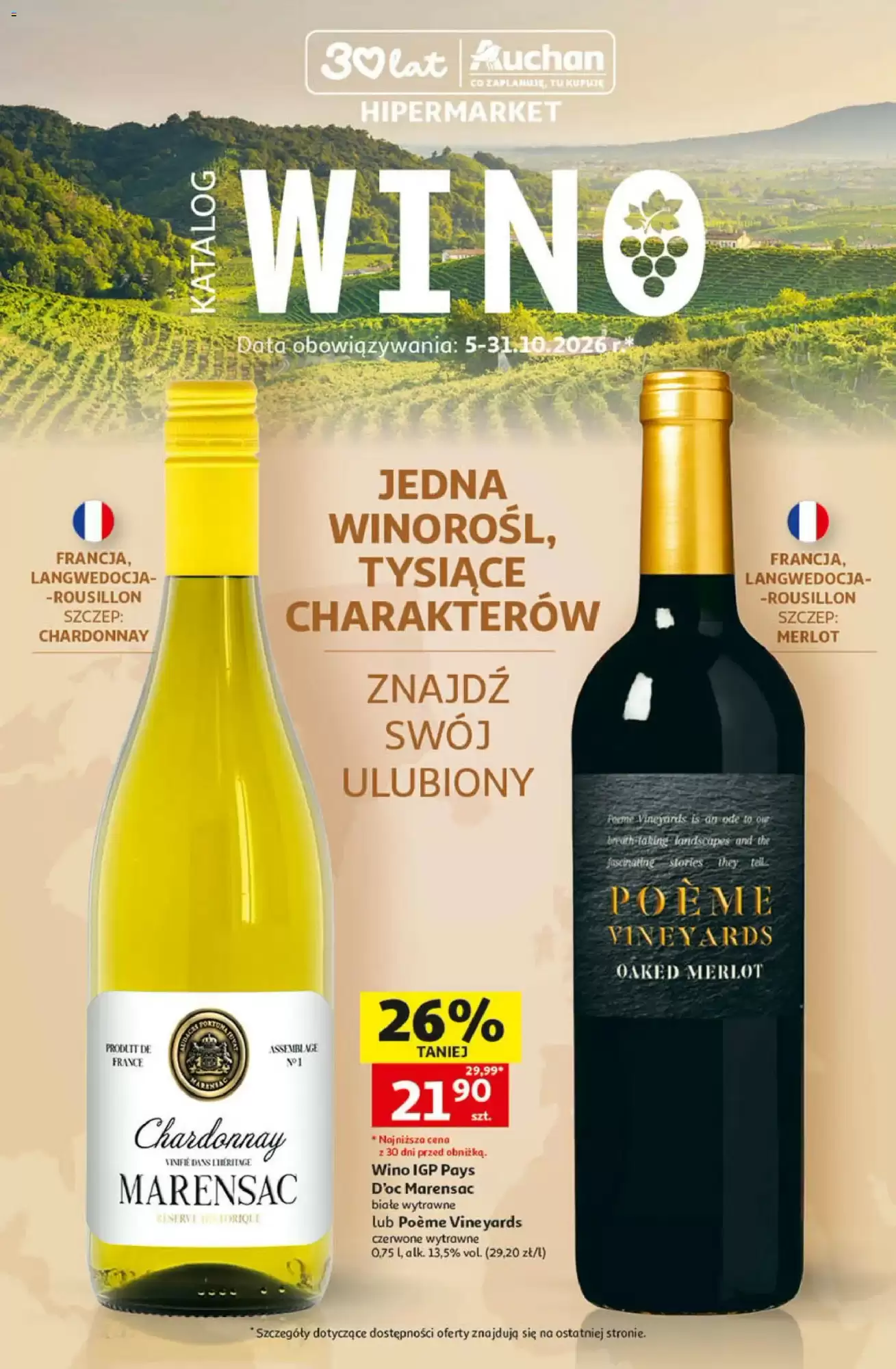 Gazetka promocyjna Auchan  ważna od 05.10.2026 - Strona 1.