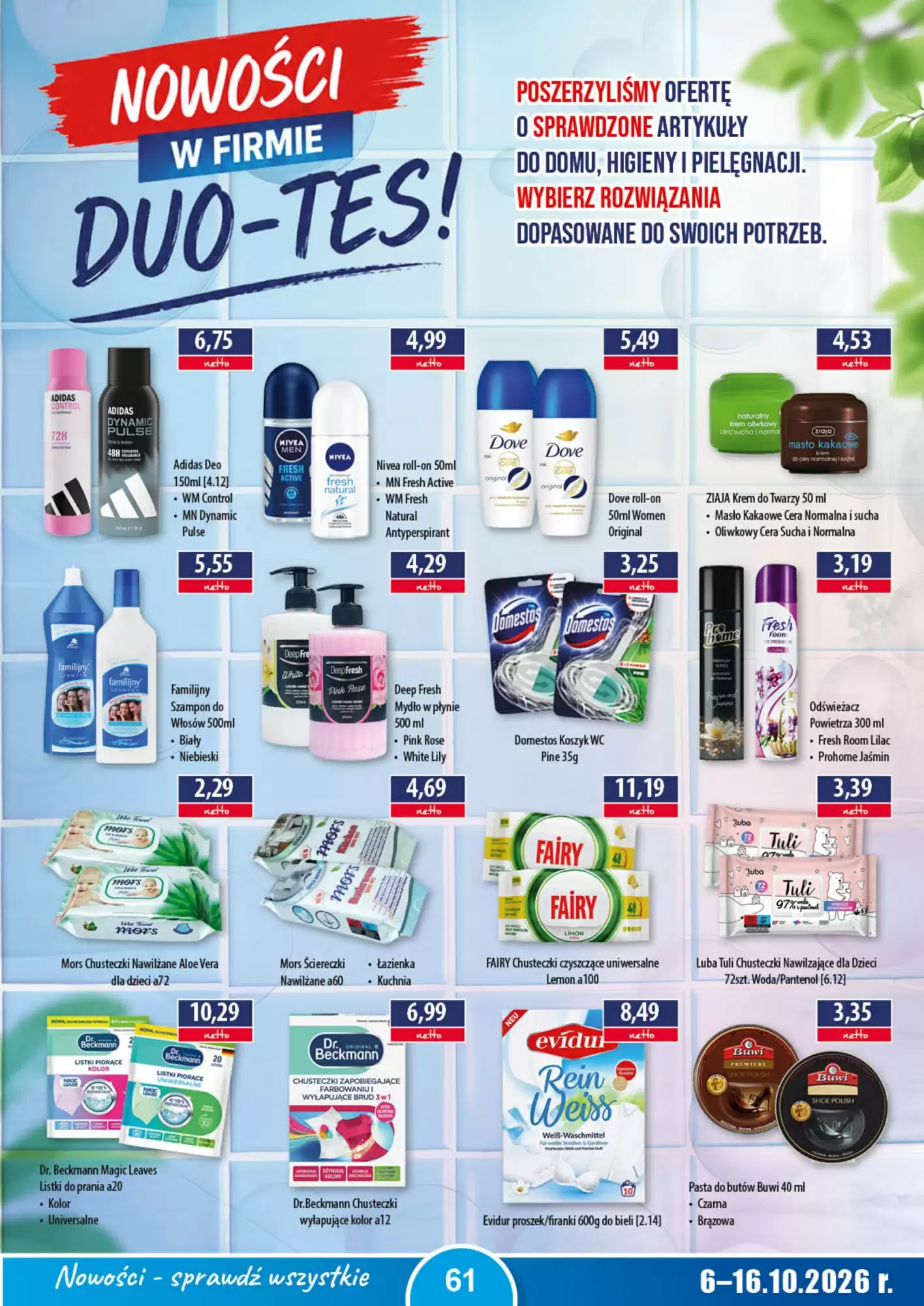Gazetka promocyjna DUO-TES  ważna od 06.10.2026 - Strona 61.