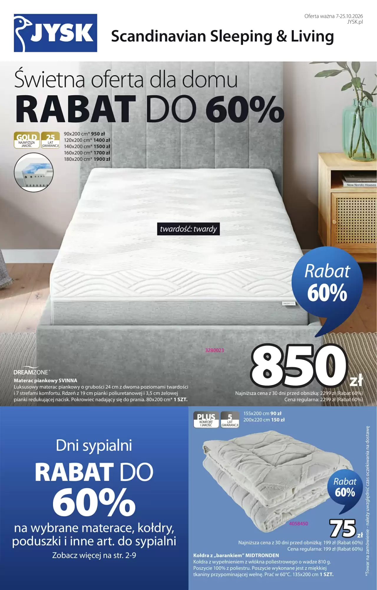 Gazetka promocyjna JYSK  ważna od 07.10.2026 - Strona 1.