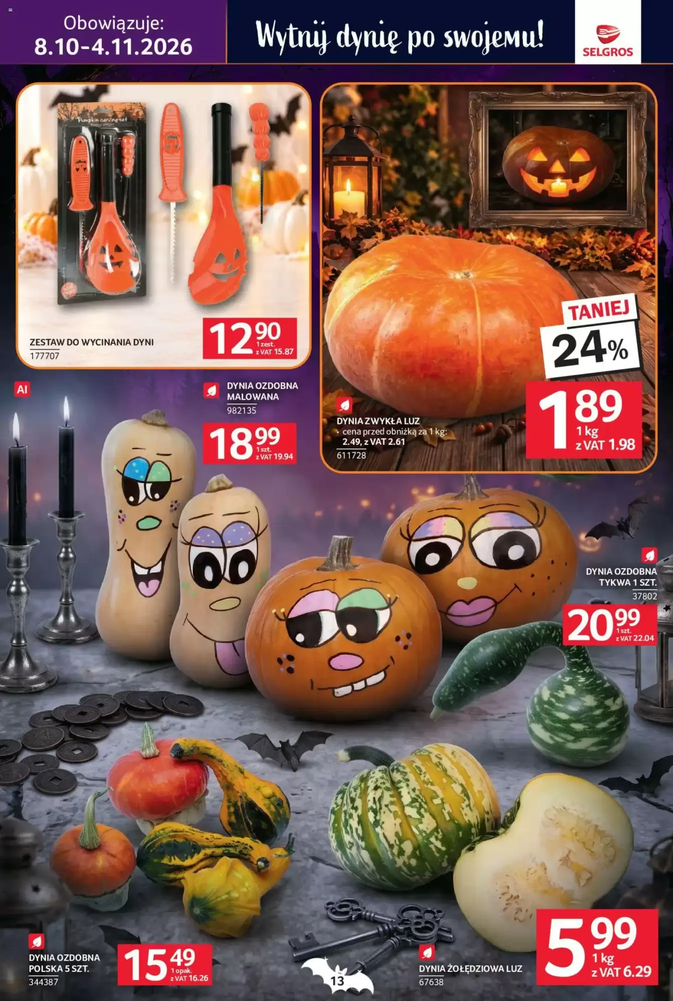 Gazetka promocyjna Selgros  ważna od 08.10.2026 - Strona 13.