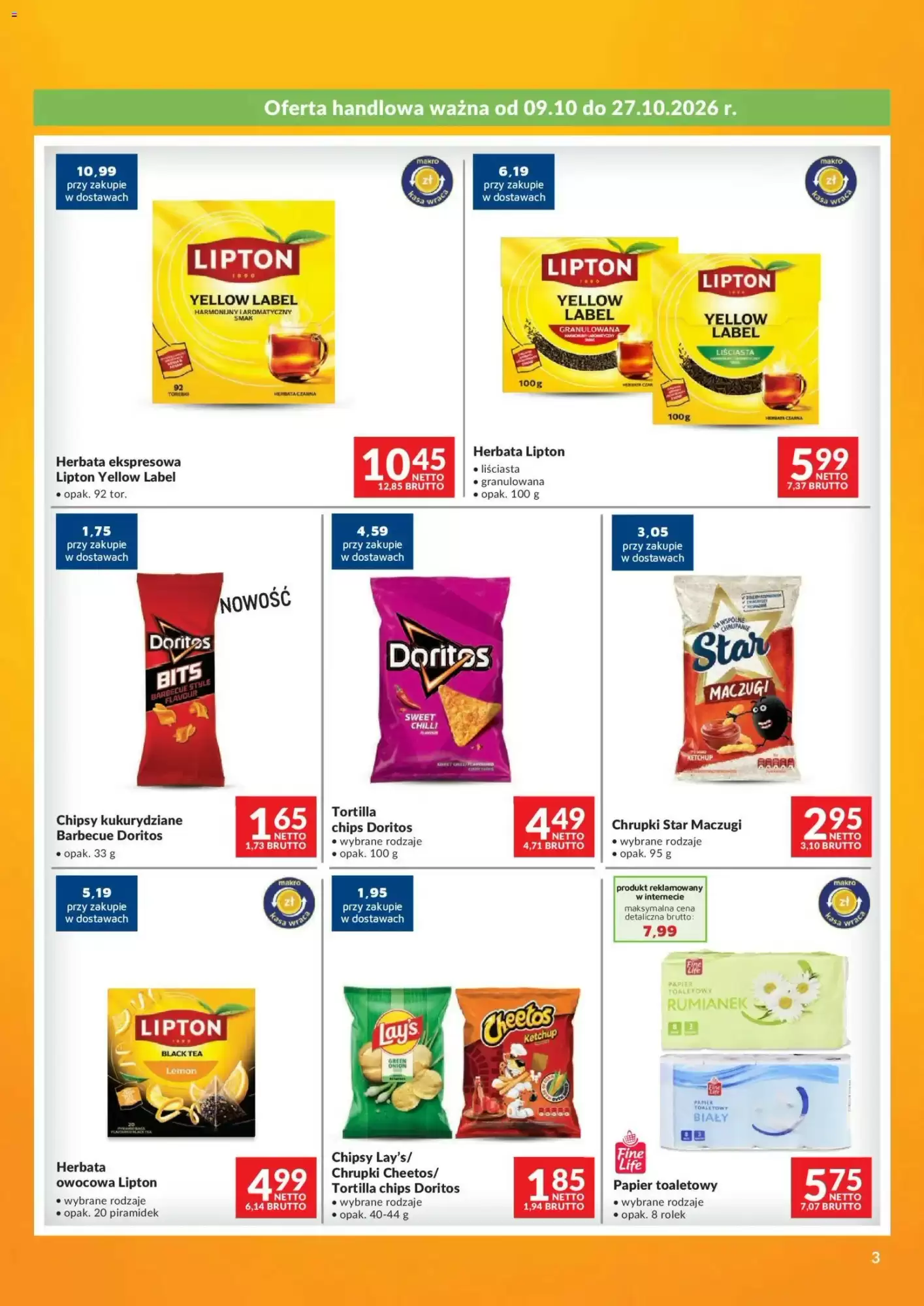 Gazetka promocyjna Makro  ważna od 09.10.2026 - Strona 3.