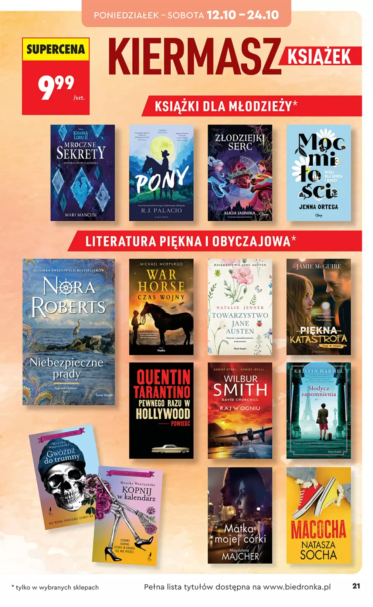 Gazetka promocyjna Biedronka  ważna od 12.10.2026 - Strona 21.