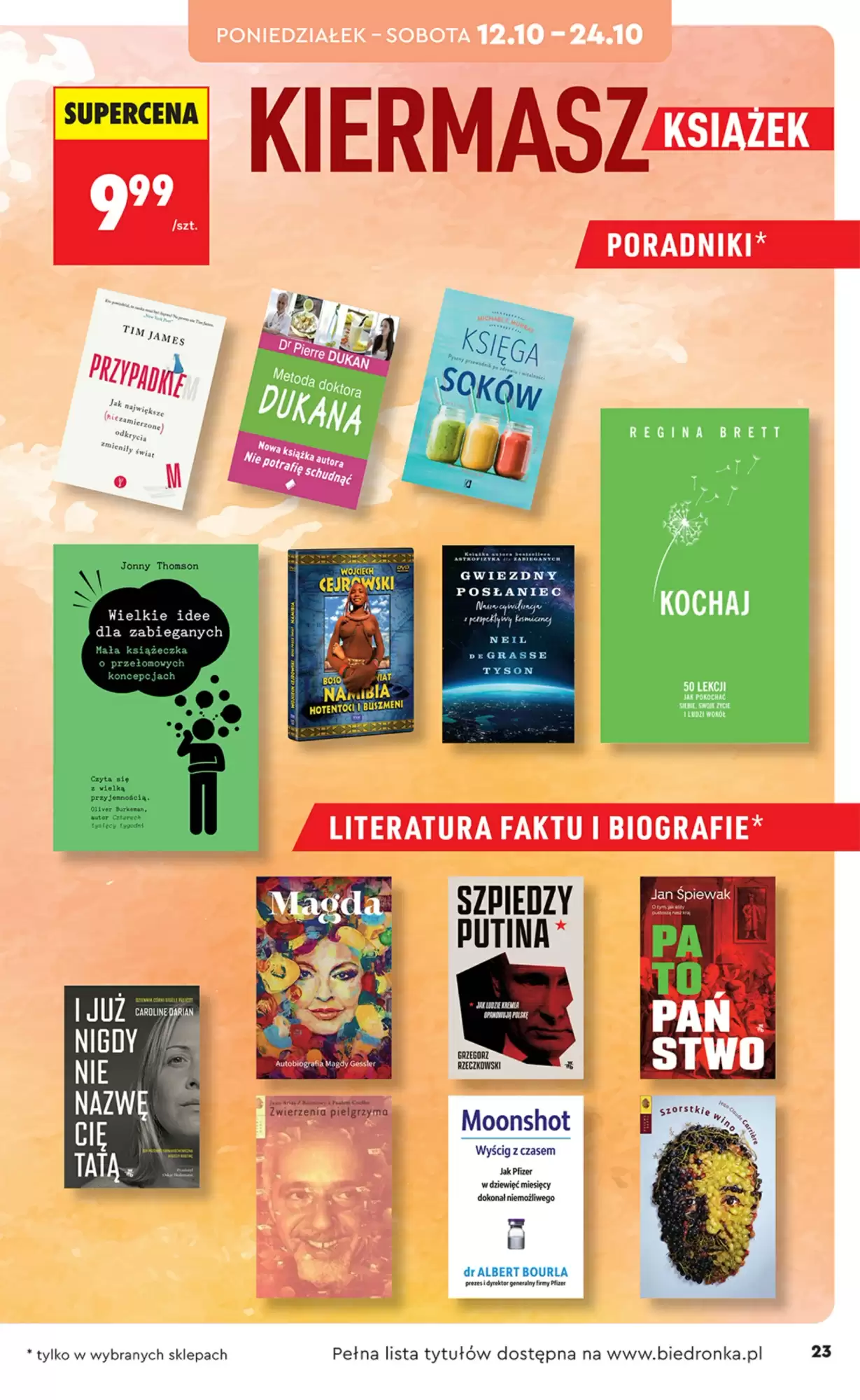 Gazetka promocyjna Biedronka  ważna od 12.10.2026 - Strona 23.