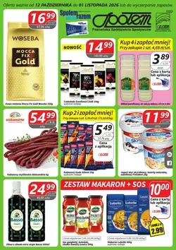 Gazetka promocyjna Społem  ważna od 12.10.2026