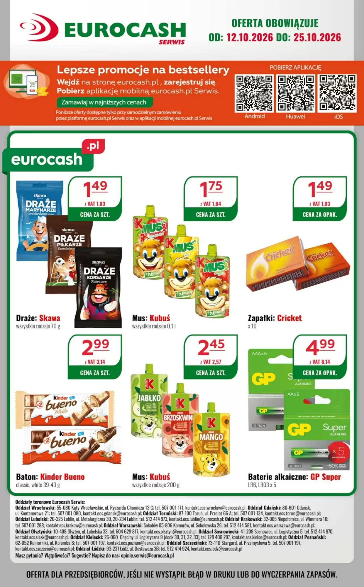Gazetka promocyjna Eurocash  ważna od 12.10.2026 - Strona 20.