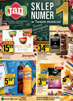 Gazetka promocyjna Market Jan  ważna od 13.10.2026