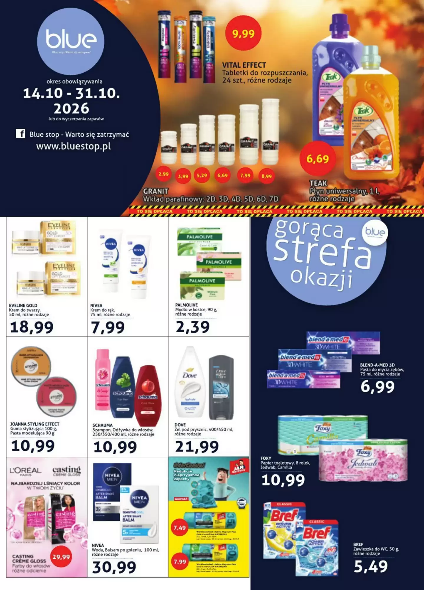 Gazetka promocyjna Blue Stop ważna od 14.10.2026 - Strona 1.