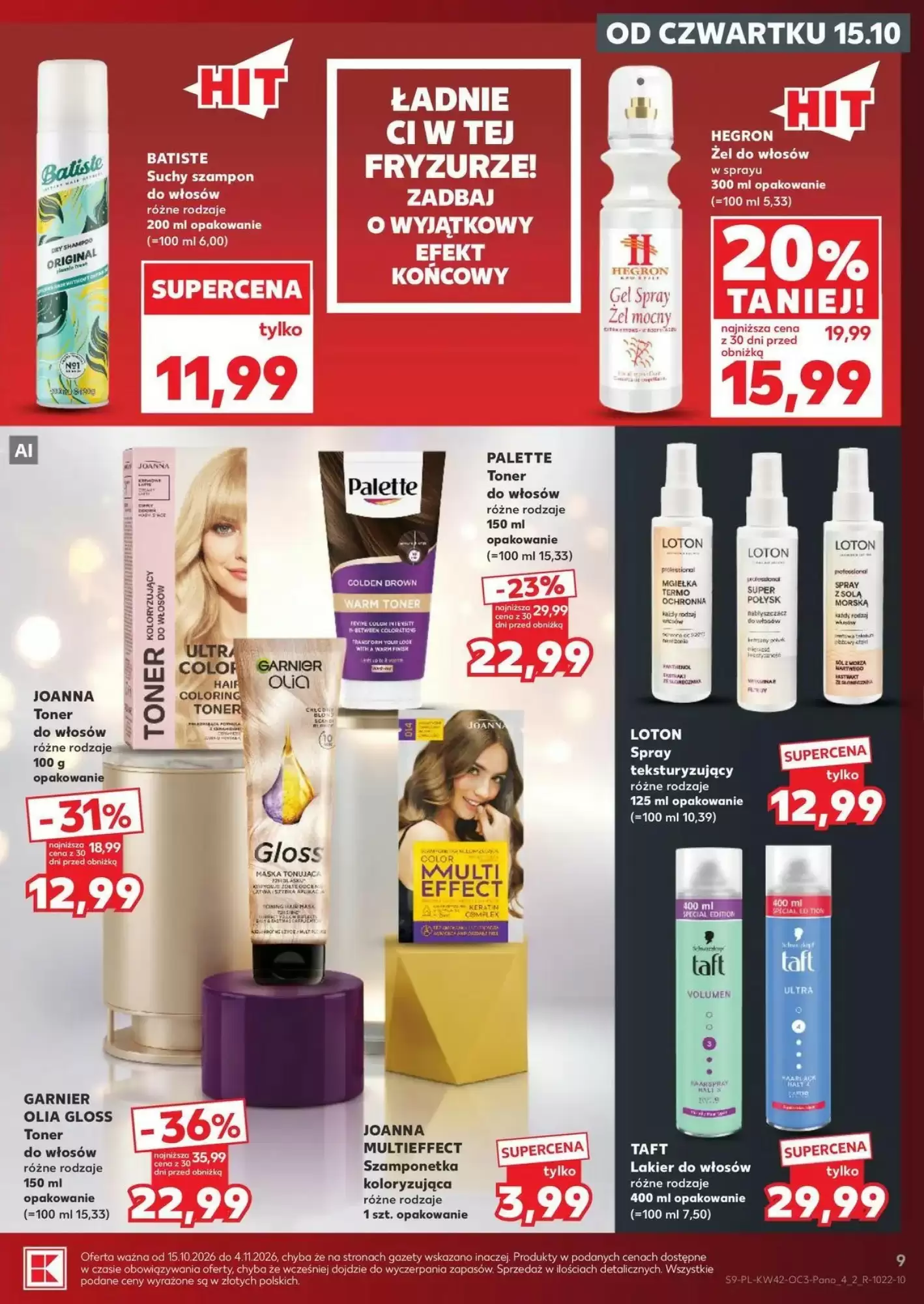 Gazetka promocyjna Kaufland  ważna od 15.10.2026 - Strona 9.