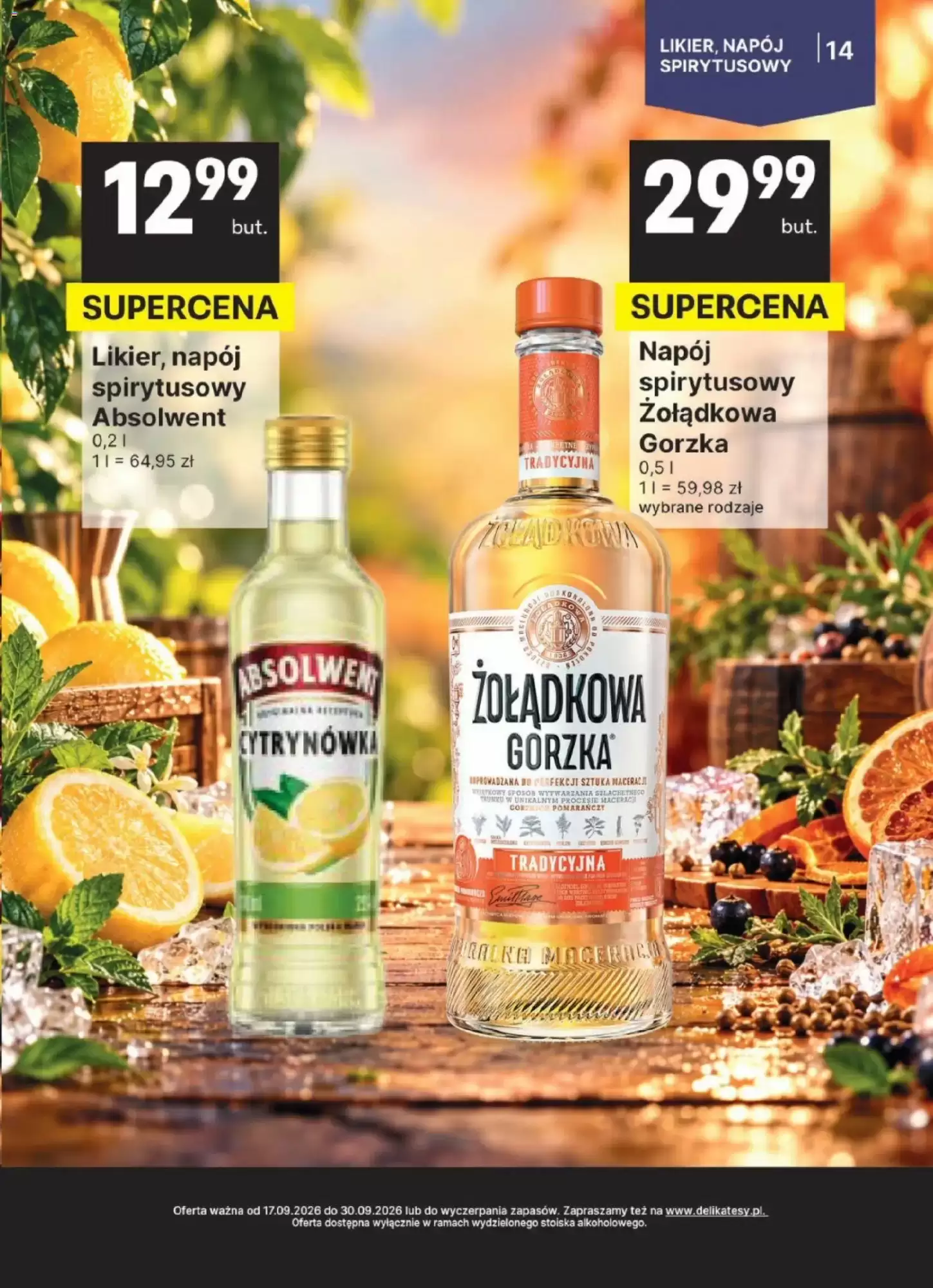 Gazetka promocyjna Delikatesy Centrum  ważna od 15.10.2026 - Strona 14.