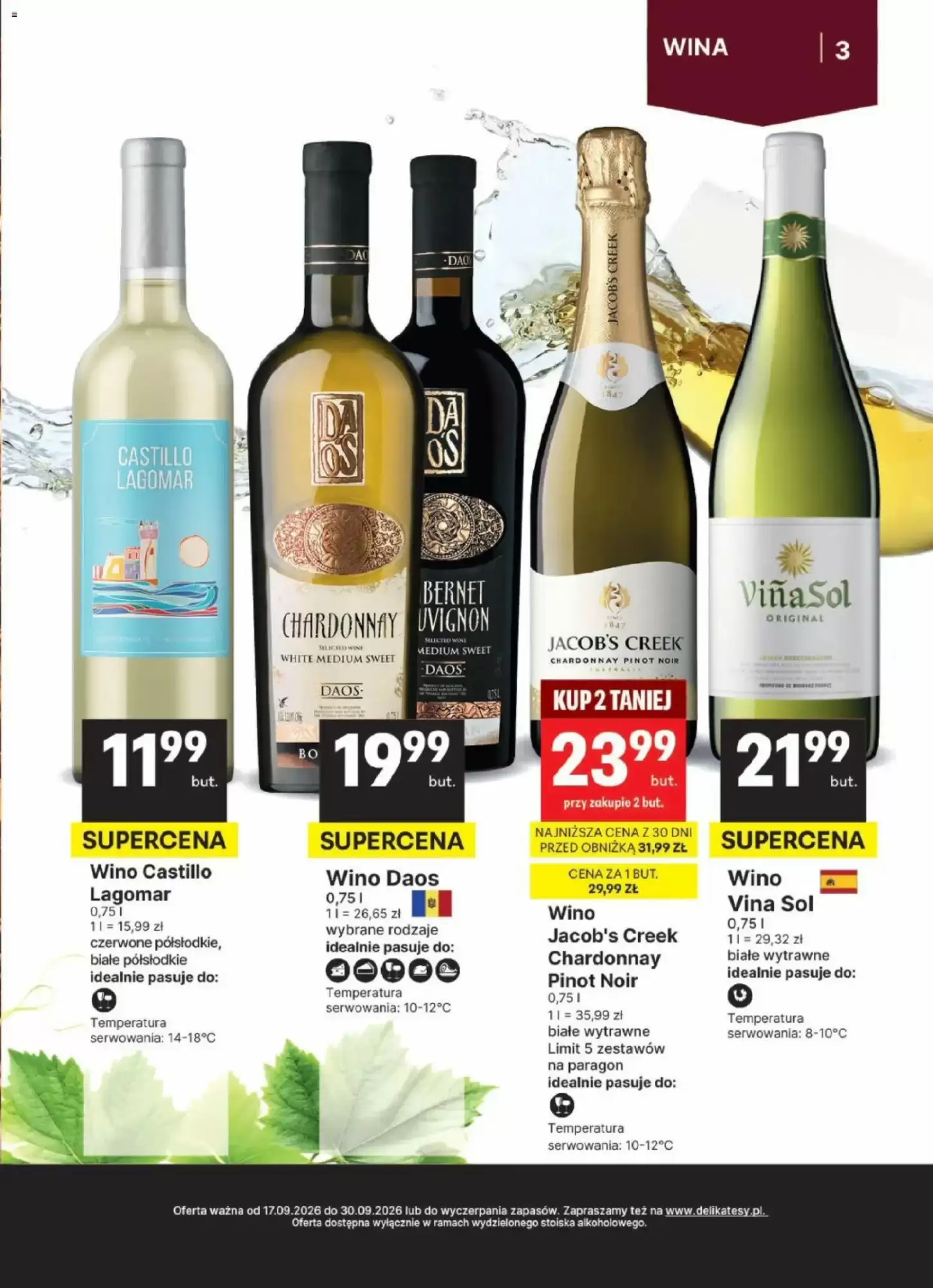 Gazetka promocyjna Delikatesy Centrum  ważna od 15.10.2026 - Strona 3.