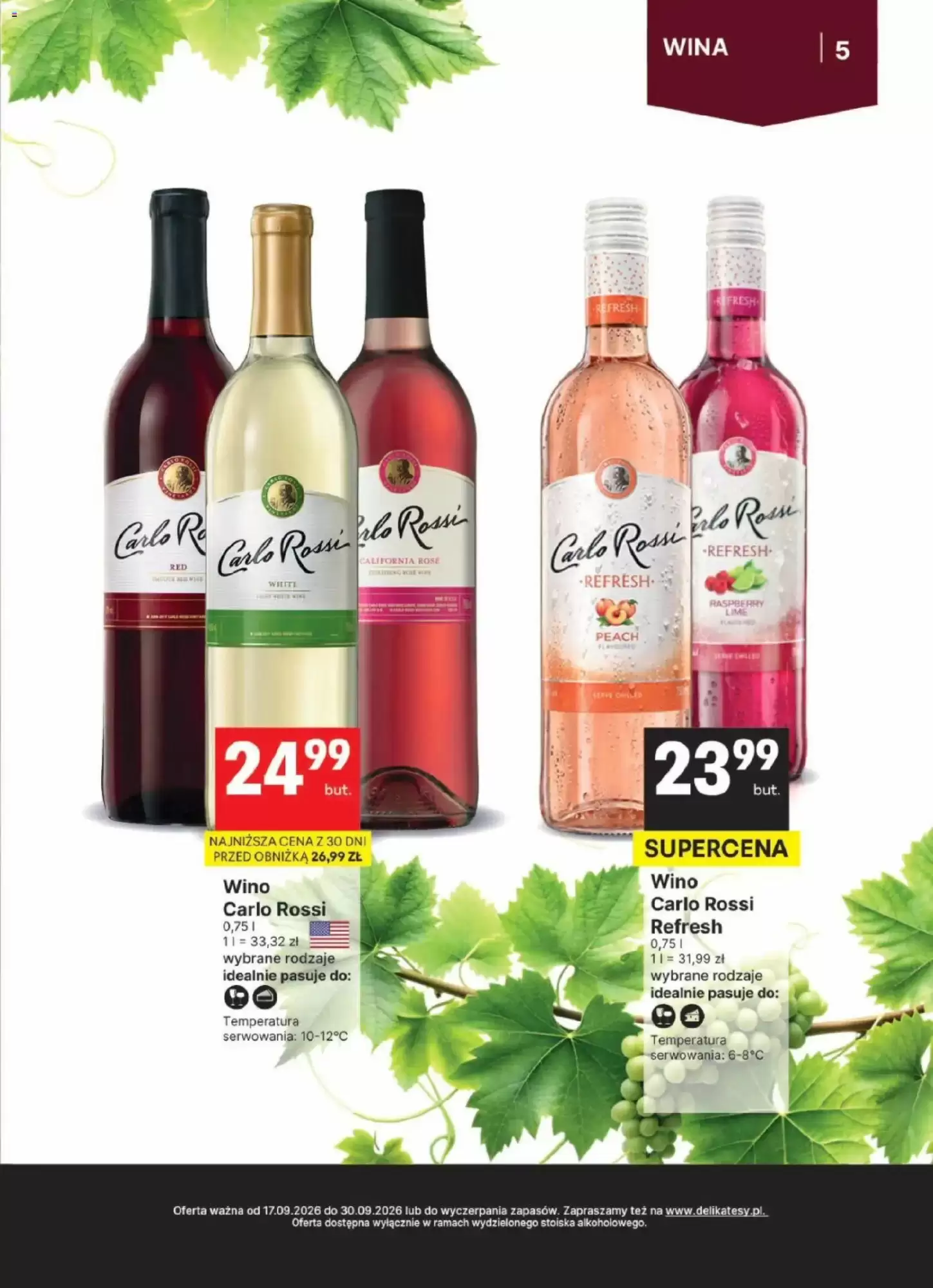 Gazetka promocyjna Delikatesy Centrum  ważna od 15.10.2026 - Strona 5.