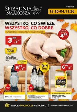 Gazetka promocyjna Spiżarnia Smakosza  ważna od 15.10.2026