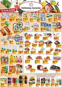 Gazetka promocyjna Delikatesy Justynka  ważna od 15.10.2026
