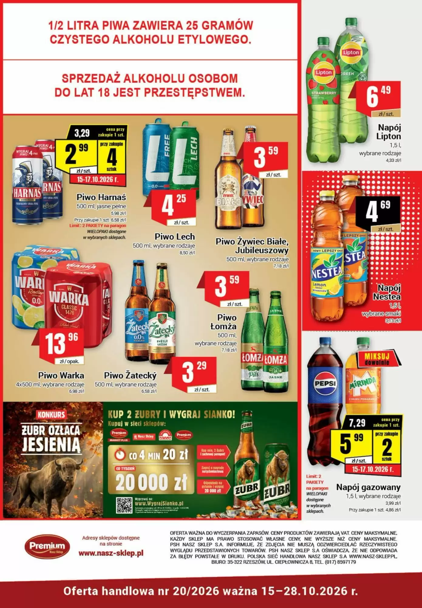 Gazetka promocyjna Premium Nasz Sklep  ważna od 15.10.2026 - Strona 6.
