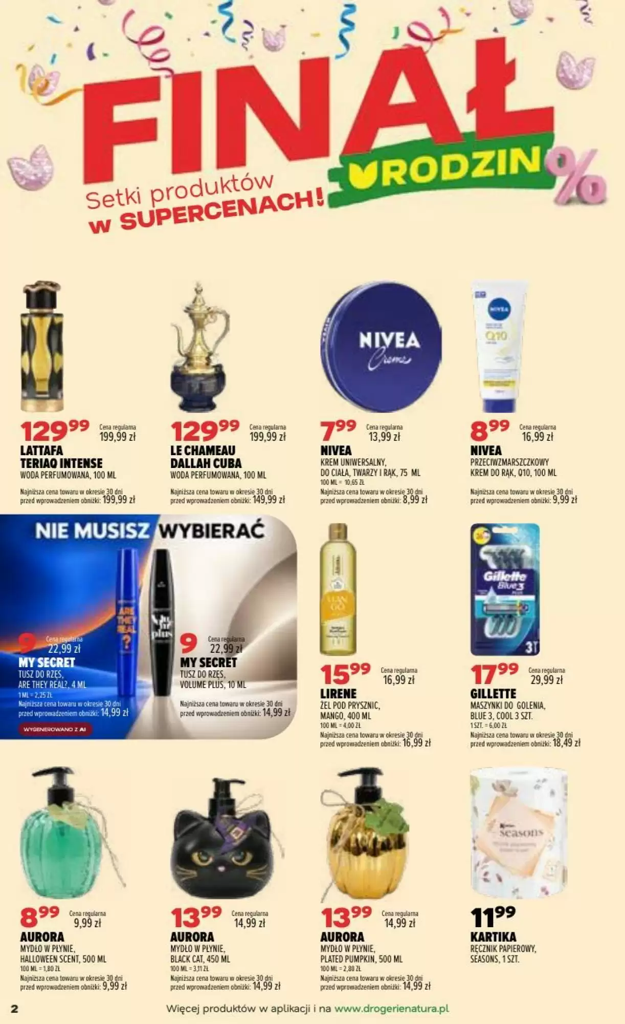 Gazetka promocyjna Drogerie Natura  ważna od 15.10.2026 - Strona 2.