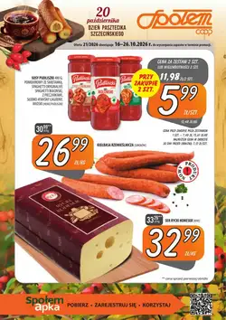Gazetka promocyjna Społem  ważna od 16.10.2026