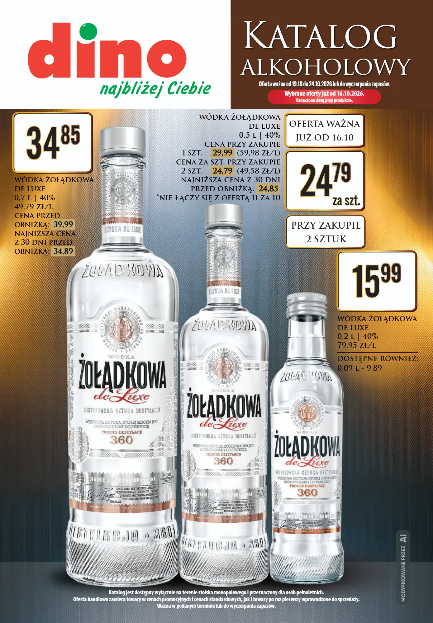 Gazetka promocyjna Dino  ważna od 18.10.2026 - Strona 1.