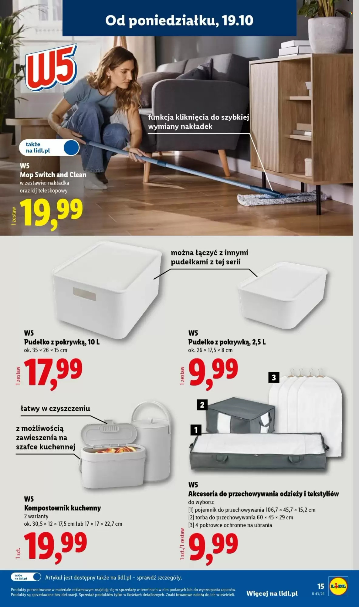 Gazetka promocyjna Lidl  ważna od 19.10.2026 - Strona 15.