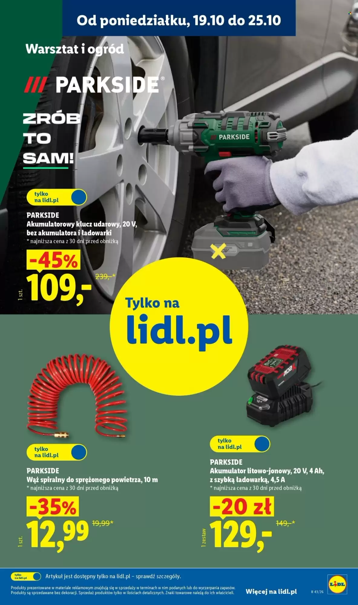 Gazetka promocyjna Lidl  ważna od 19.10.2026 - Strona 21.