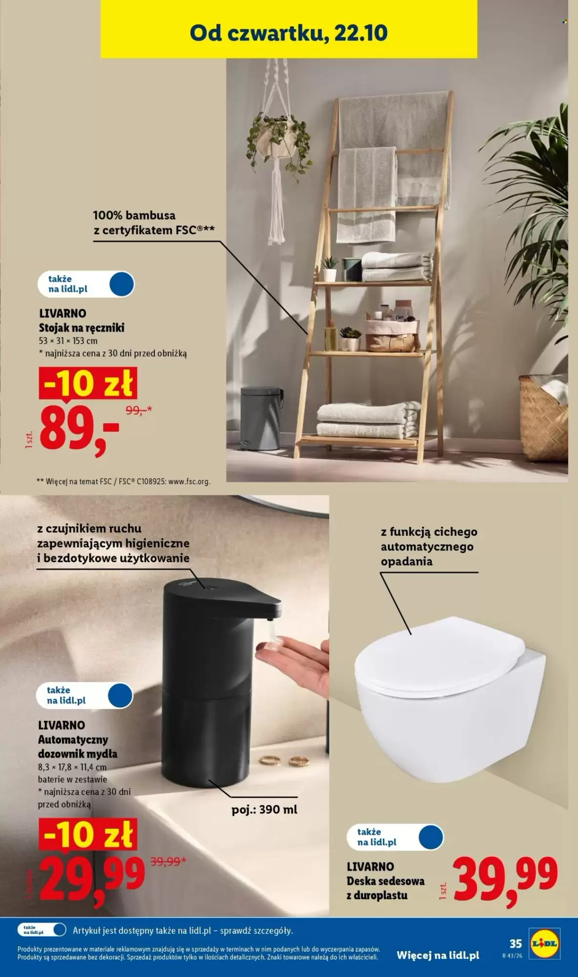 Gazetka promocyjna Lidl  ważna od 19.10.2026 - Strona 45.