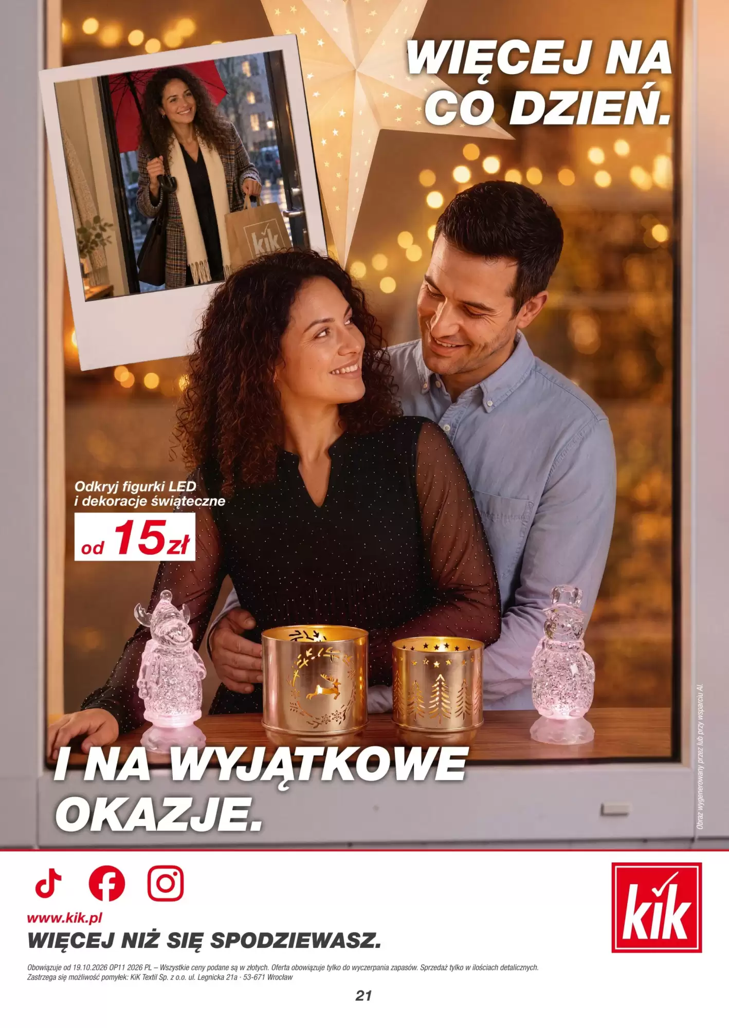 Gazetka promocyjna KiK  ważna od 19.10.2026 - Strona 21.