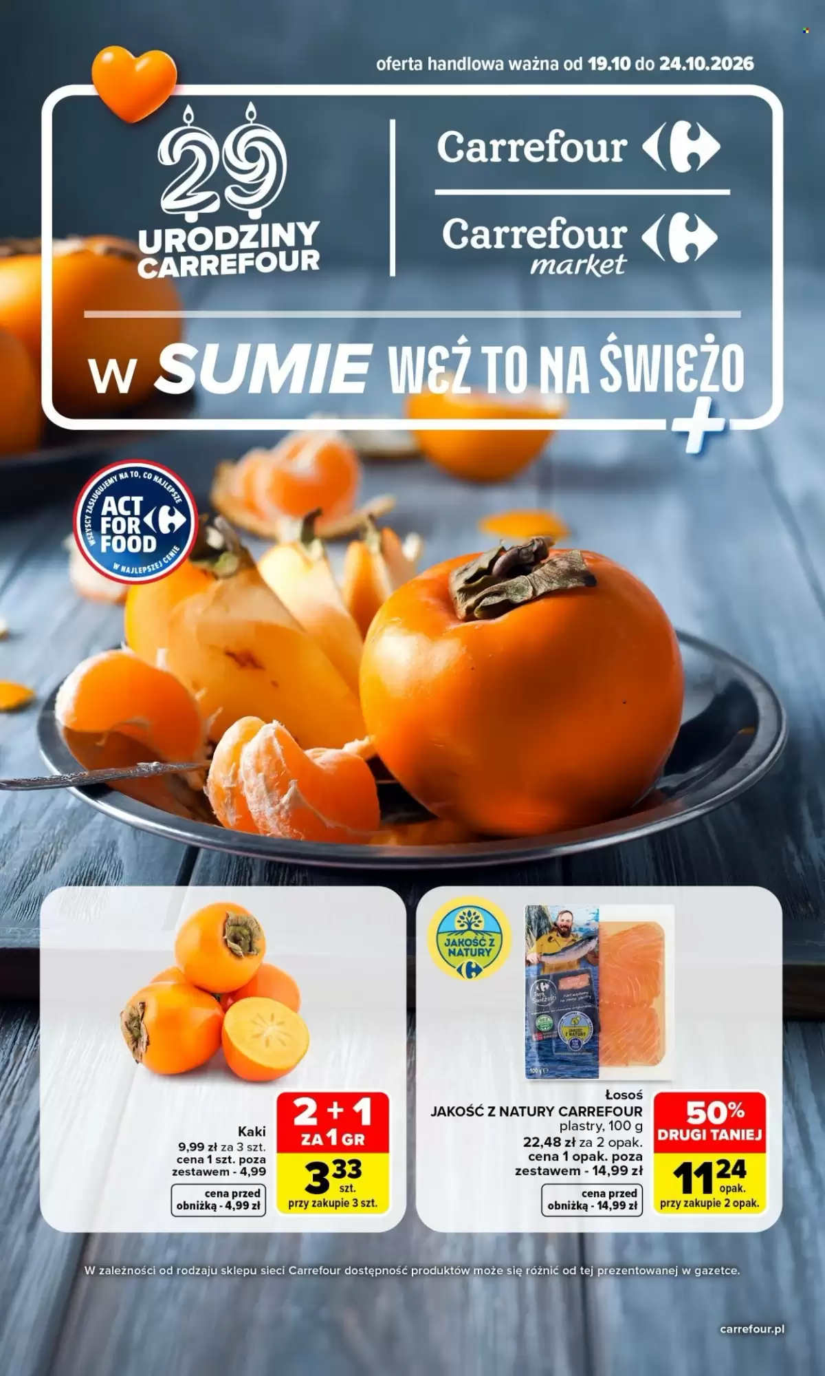 Gazetka promocyjna Carrefour  ważna od 19.10.2026 - Strona 1.