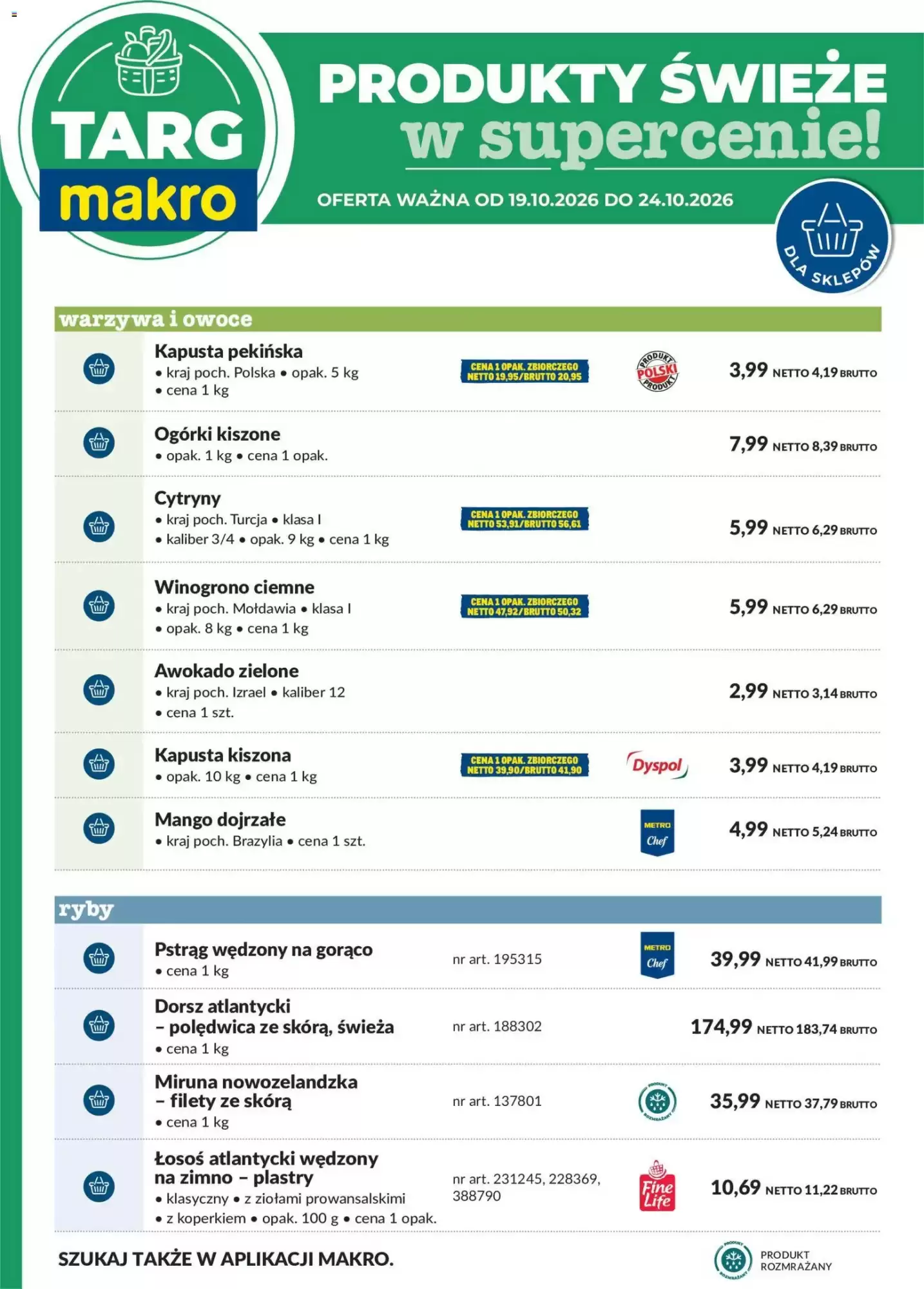 Gazetka promocyjna Makro  ważna od 19.10.2026 - Strona 6.