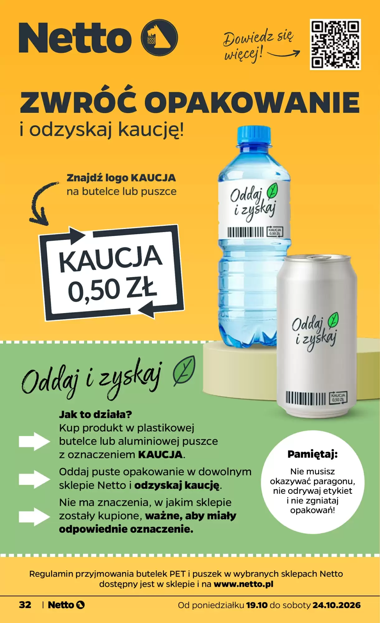 Gazetka promocyjna Netto  ważna od 19.10.2026 - Strona 32.