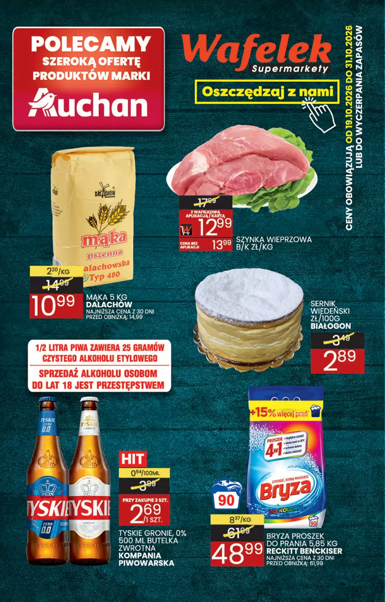 Gazetka promocyjna Wafelek  ważna od 19.10.2026 - Strona 1.
