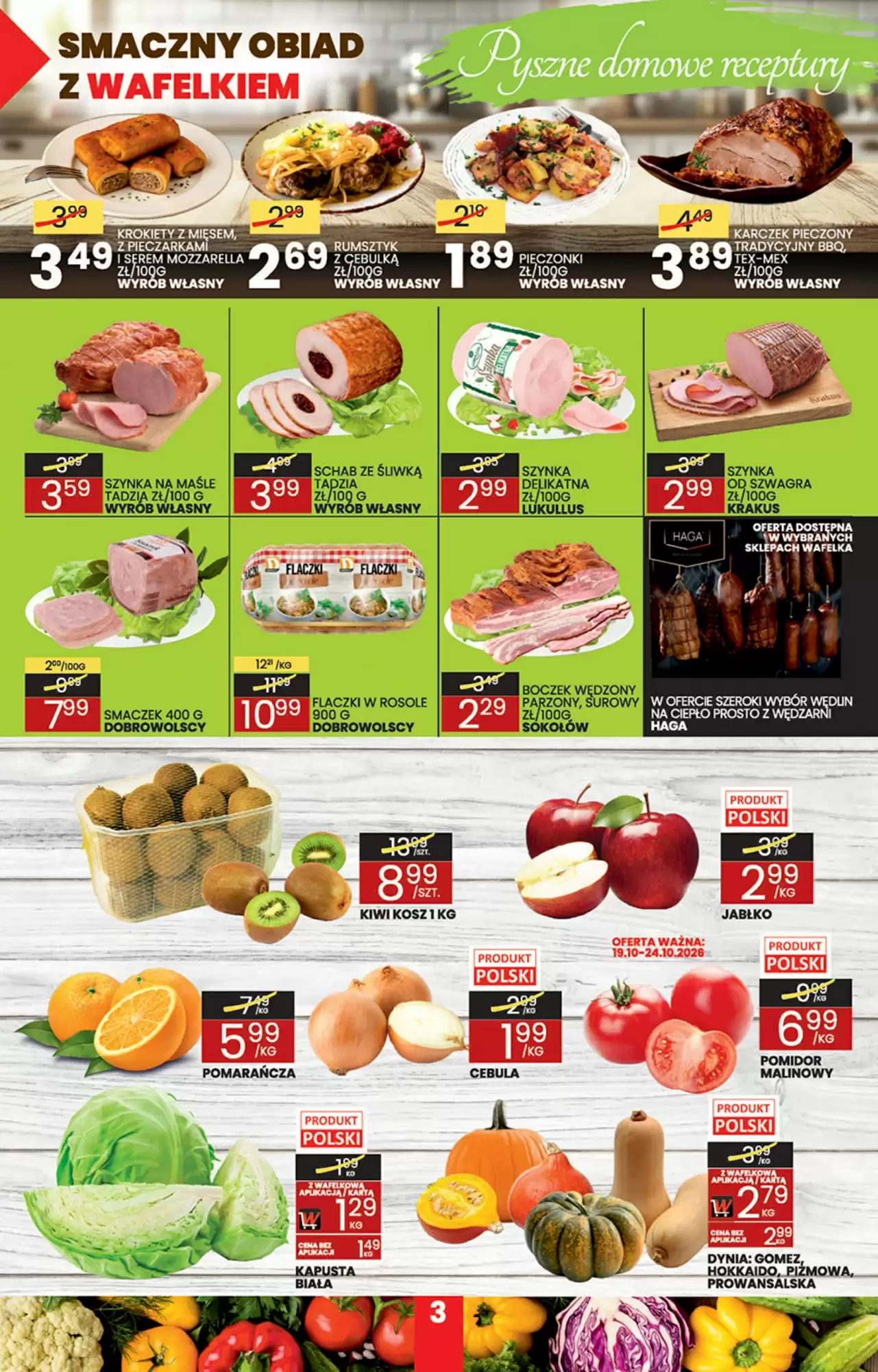 Gazetka promocyjna Wafelek  ważna od 19.10.2026 - Strona 3.