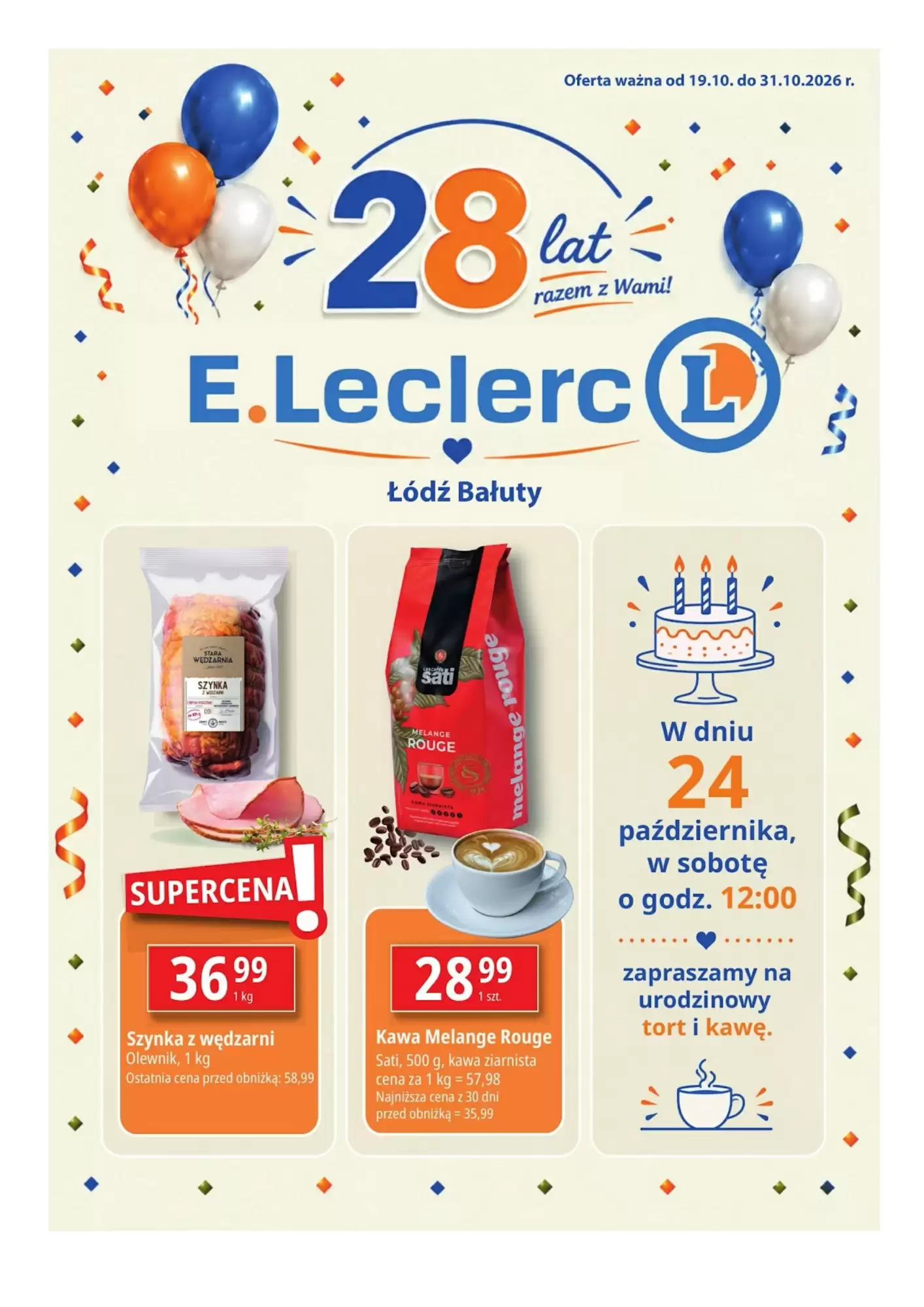 Gazetka promocyjna E.Leclerc  ważna od 19.10.2026 - Strona 1.