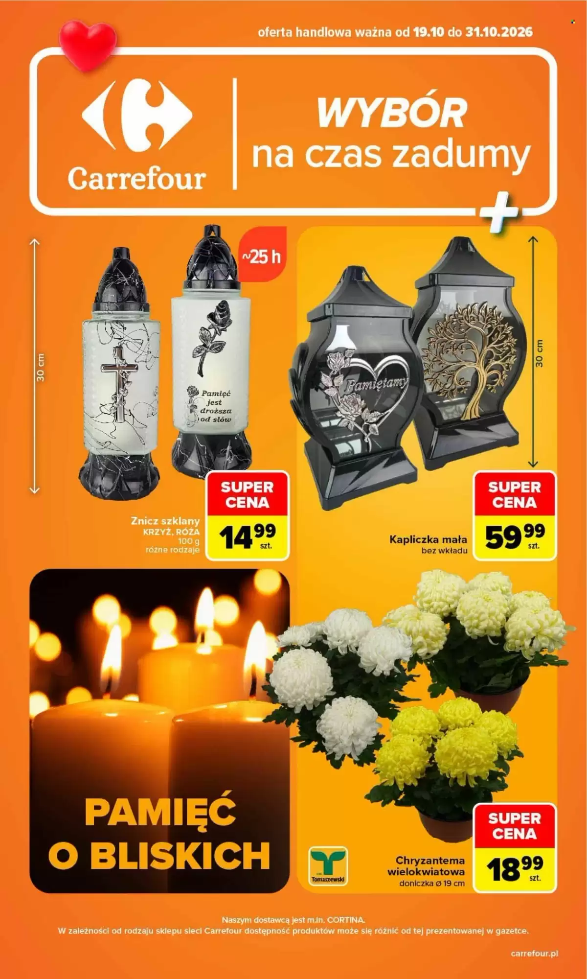 Gazetka promocyjna Carrefour ważna od 19.10.2026 - Strona 1.