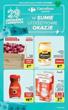 Gazetka promocyjna Carrefour Express  ważna od 19.10.2026