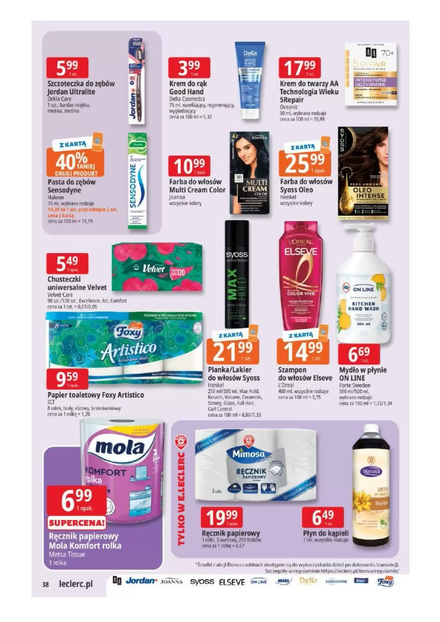 Gazetka promocyjna E.Leclerc  ważna od 20.10.2026 - Strona 38.