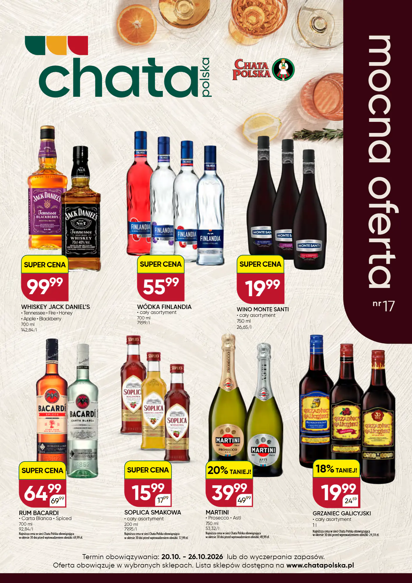 Gazetka promocyjna Chata Polska  ważna od 20.10.2026 - Strona 1.