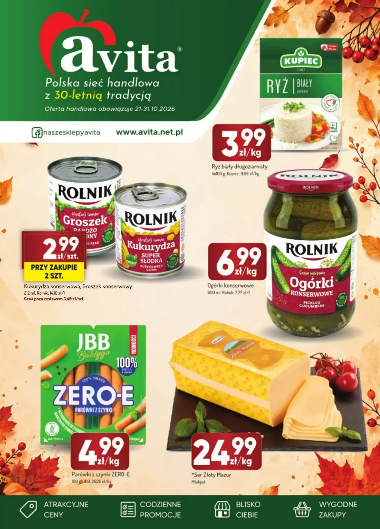 Gazetka promocyjna Avita  ważna od 21.10.2026 - Strona 1.
