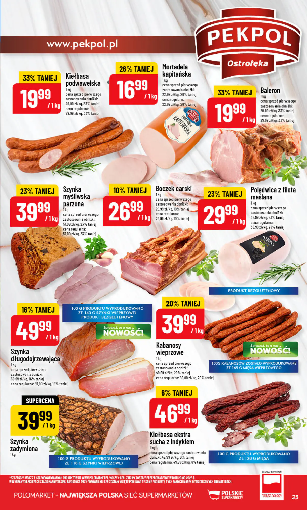 Gazetka promocyjna Polomarket  ważna od 21.10.2026 - Strona 23.