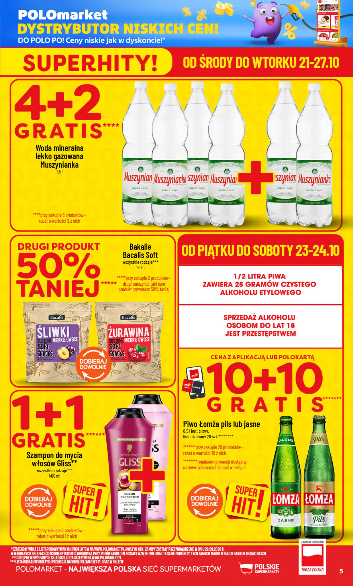 Gazetka promocyjna Polomarket  ważna od 21.10.2026 - Strona 5.