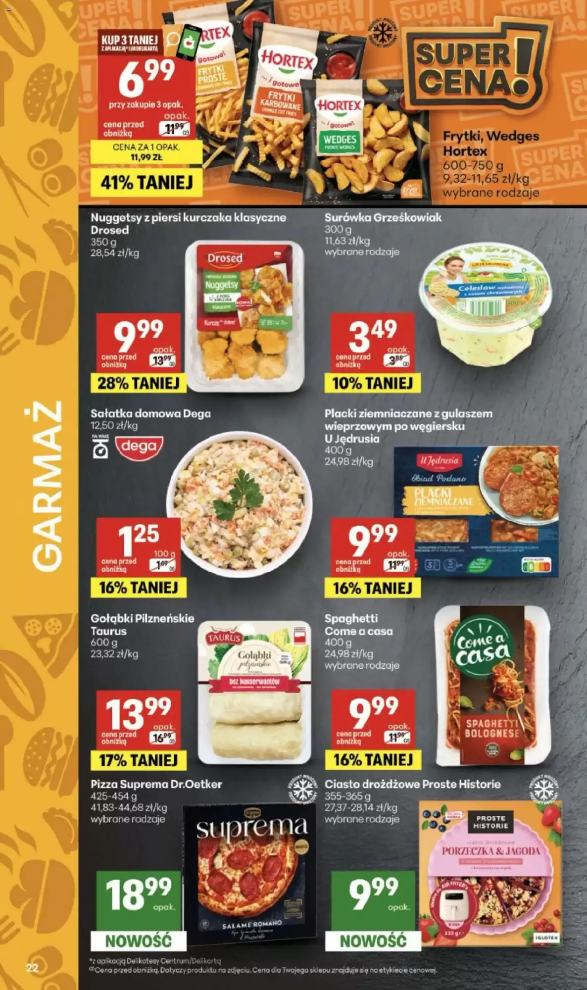 Gazetka promocyjna Delikatesy Centrum  ważna od 22.10.2026 - Strona 22.