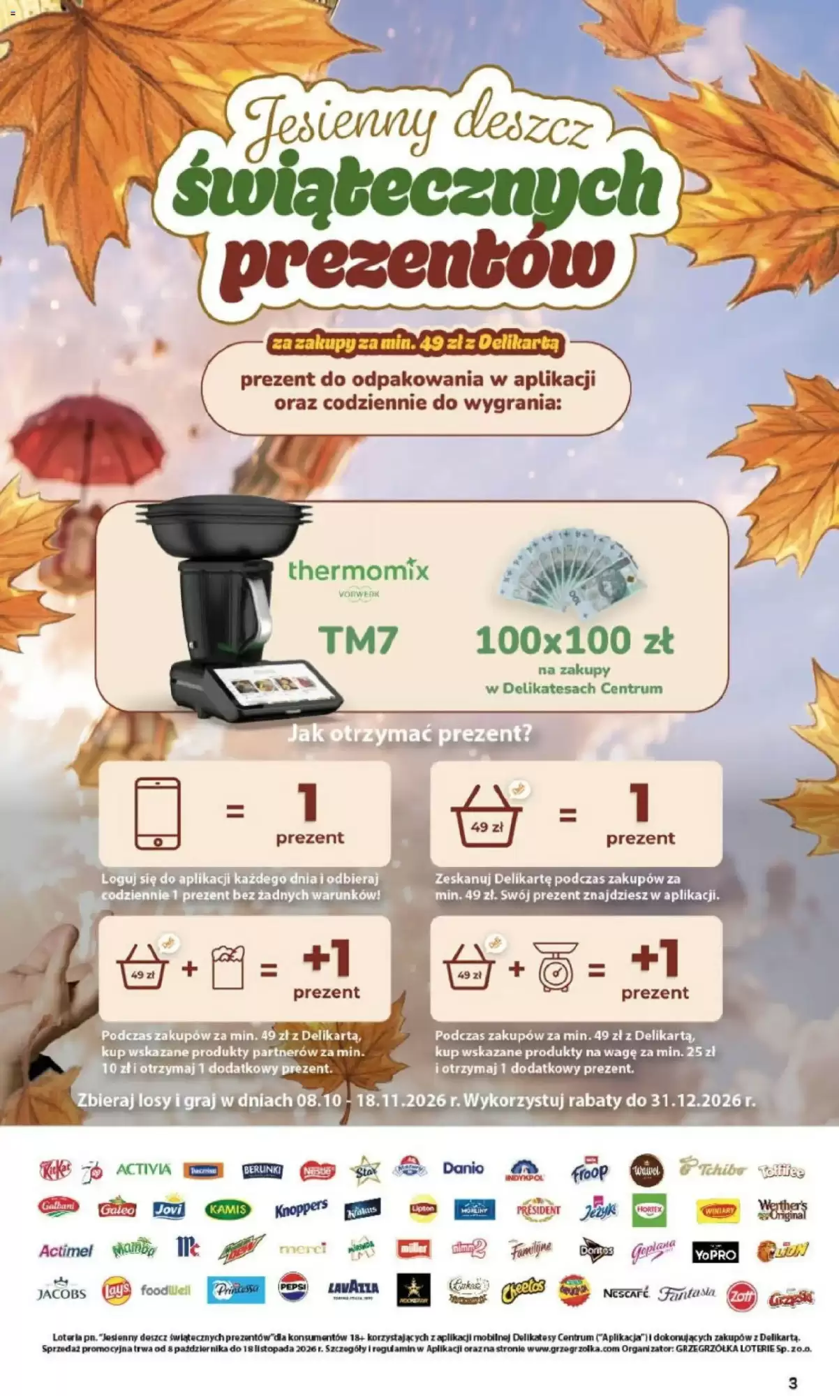 Gazetka promocyjna Delikatesy Centrum  ważna od 22.10.2026 - Strona 3.