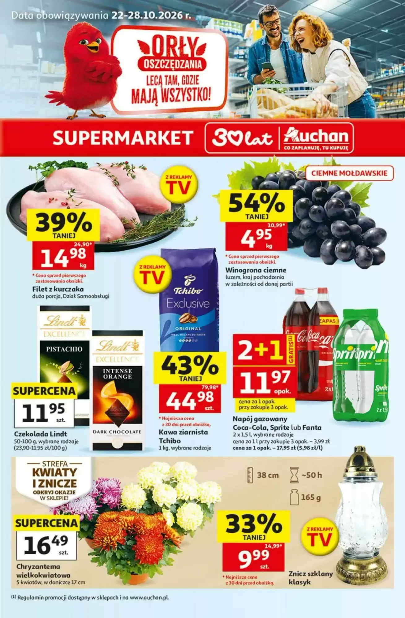Gazetka promocyjna Auchan ważna od 22.10.2026 - Strona 1.