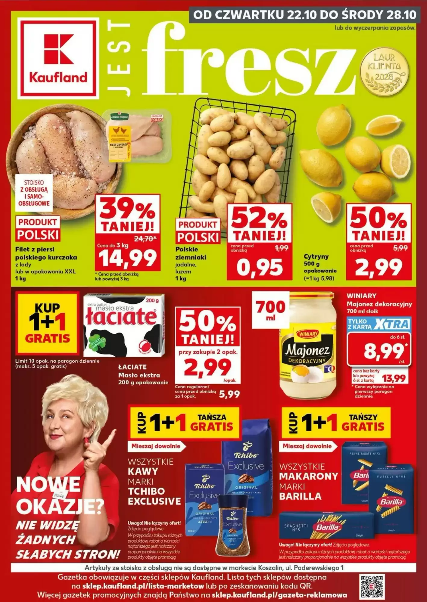Gazetka promocyjna Kaufland  ważna od 22.10.2026 - Strona 1.