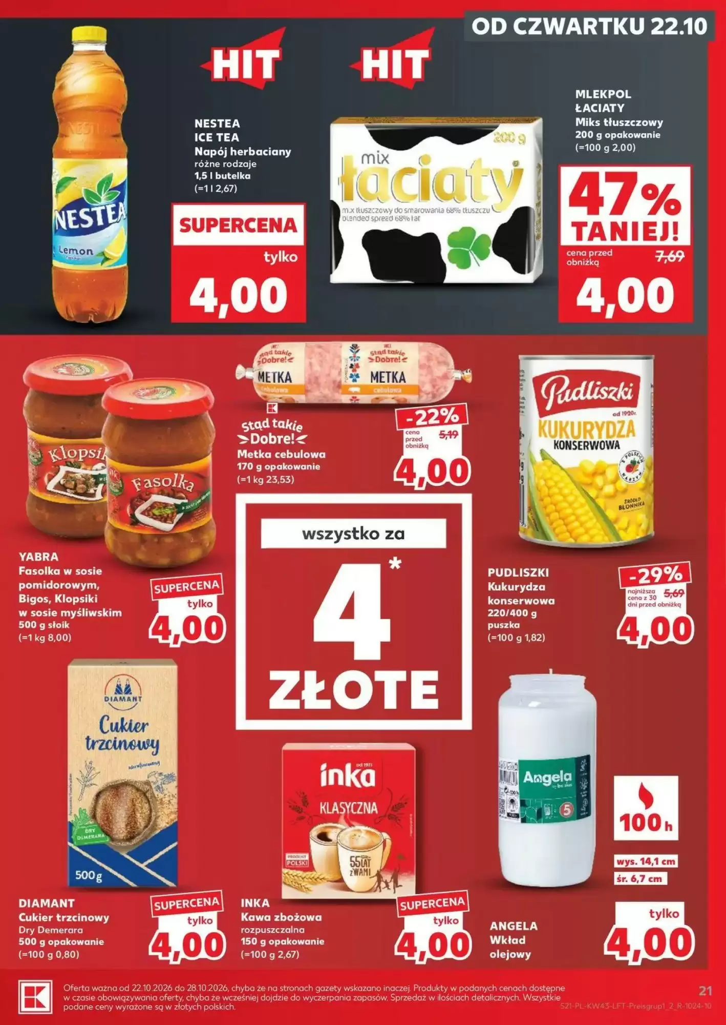 Gazetka promocyjna Kaufland  ważna od 22.10.2026 - Strona 21.