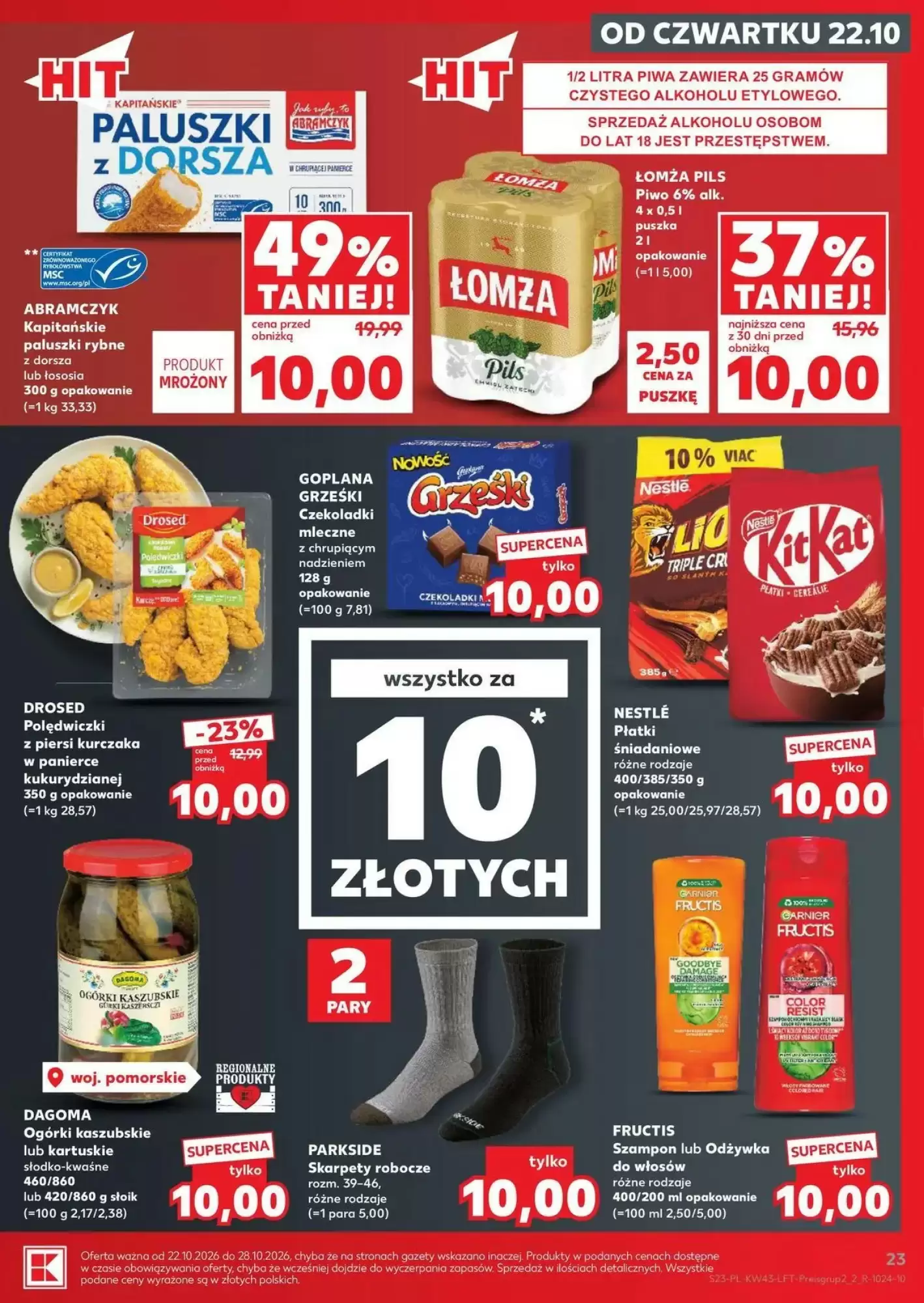 Gazetka promocyjna Kaufland  ważna od 22.10.2026 - Strona 23.