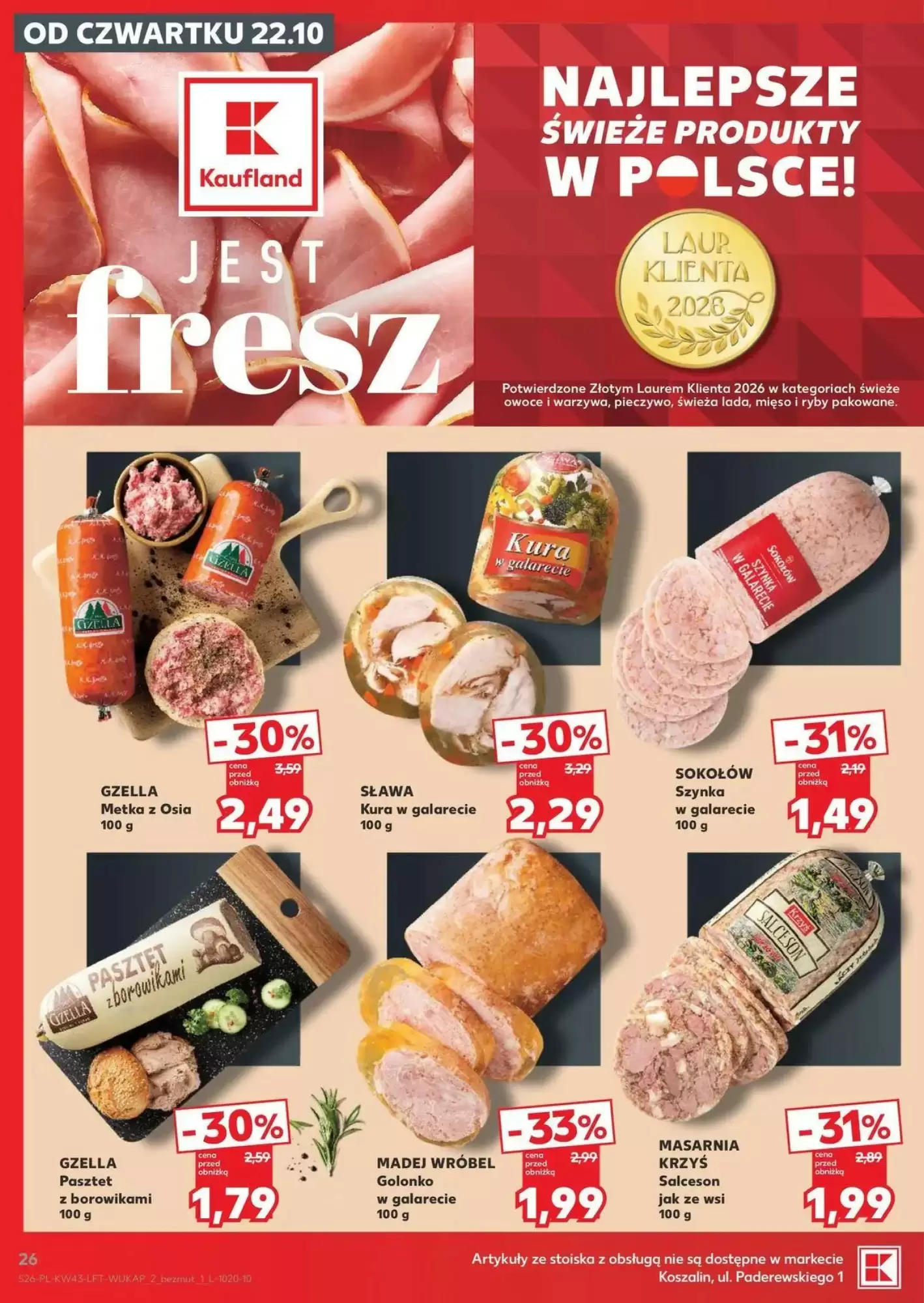 Gazetka promocyjna Kaufland  ważna od 22.10.2026 - Strona 26.