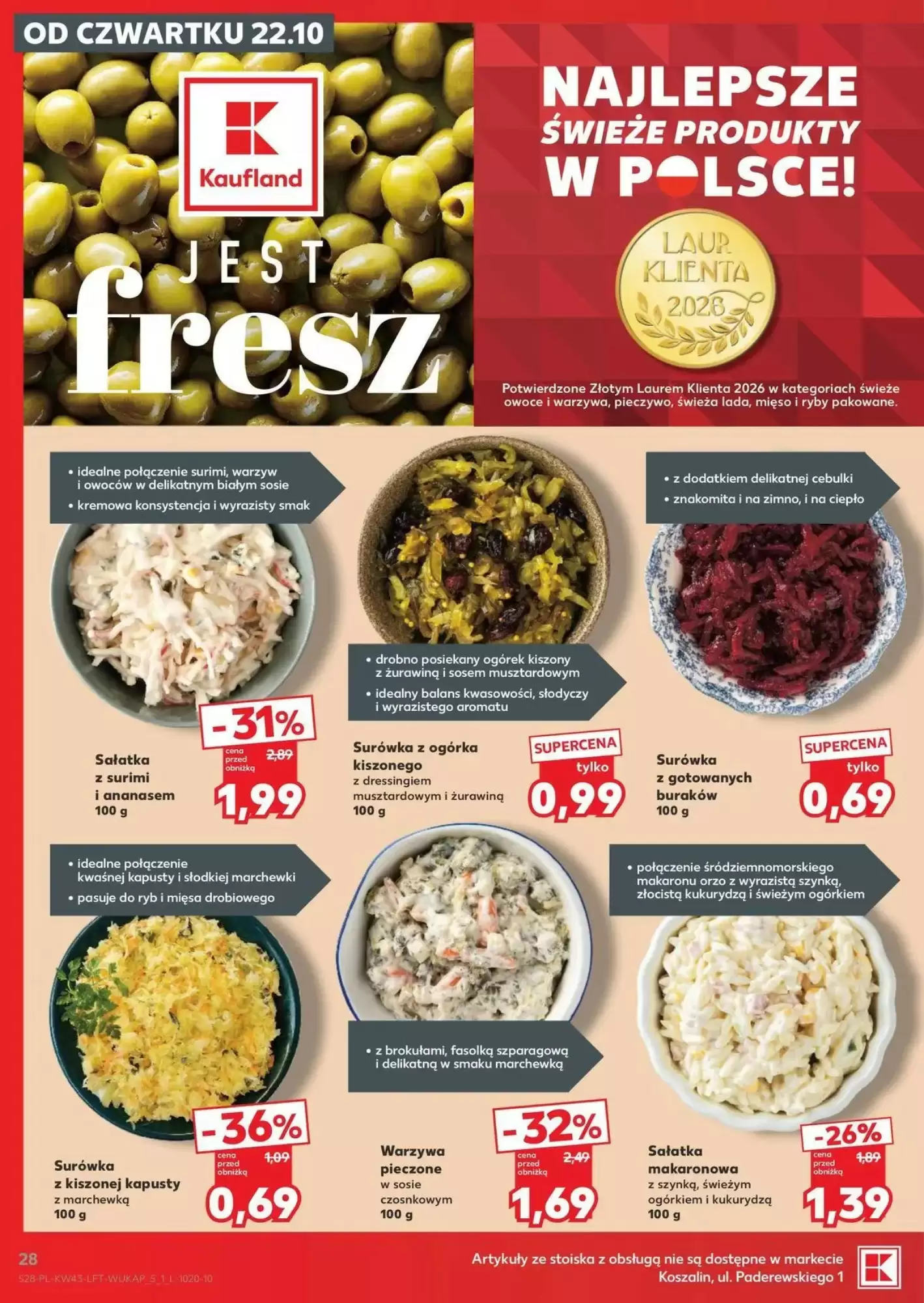 Gazetka promocyjna Kaufland  ważna od 22.10.2026 - Strona 28.